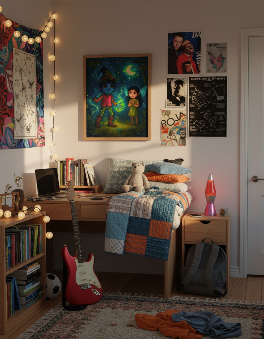 Beware of the Sneaky Sprite – Fantasy Wall Art