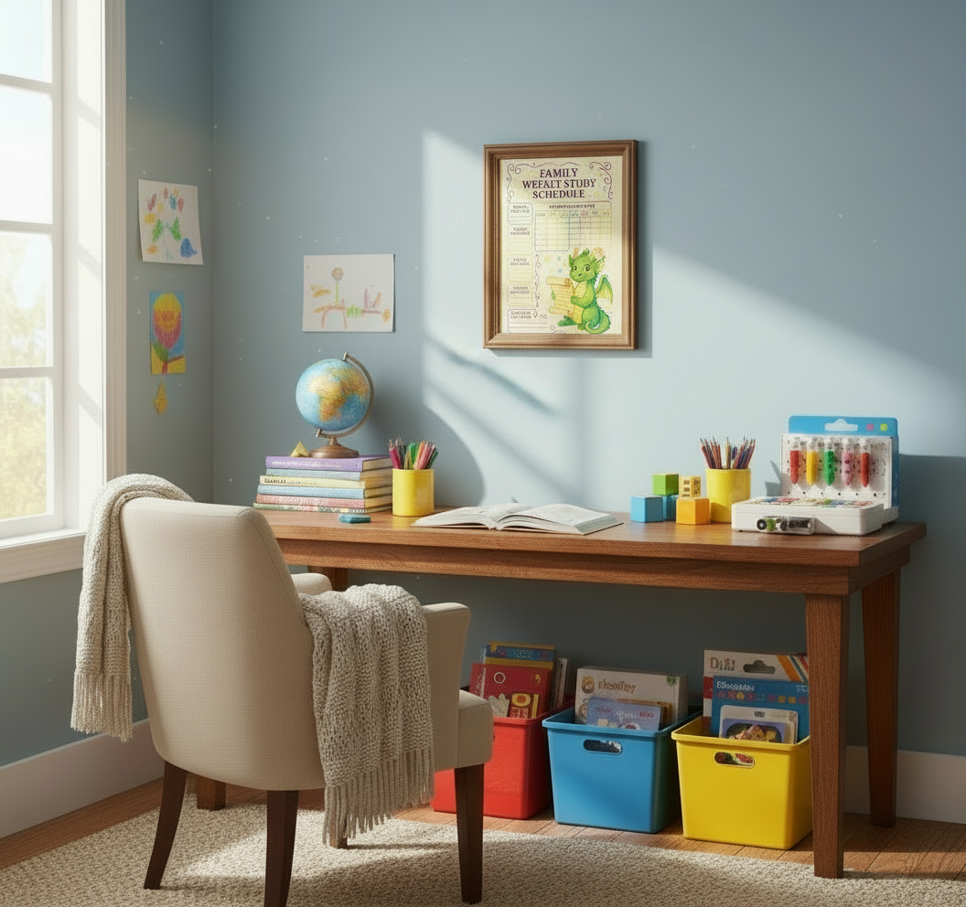 Fanciful Tales Family Weekly Study Schedule – 8x10 Digital Download