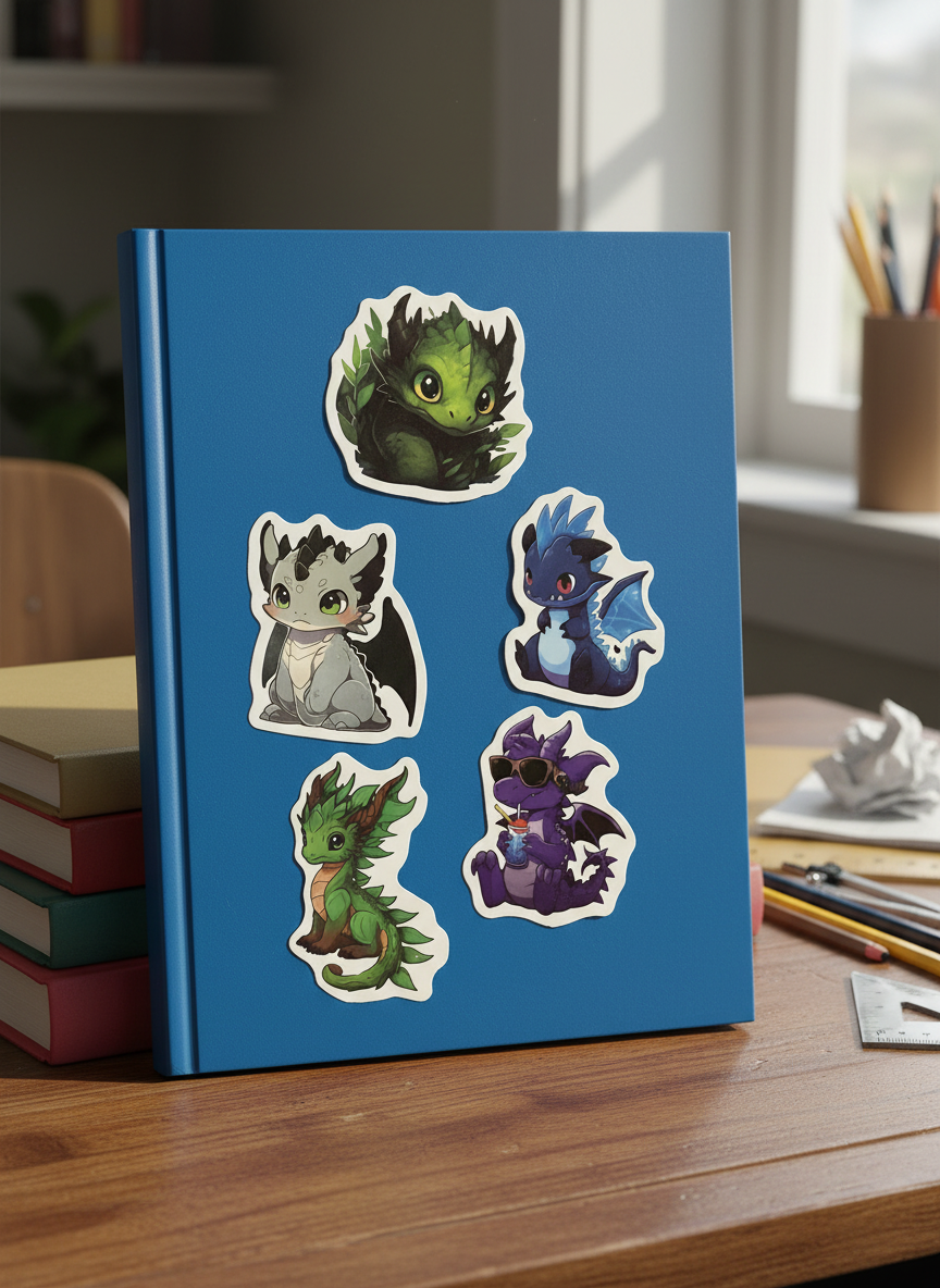 Magical Creatures Sticker Pack