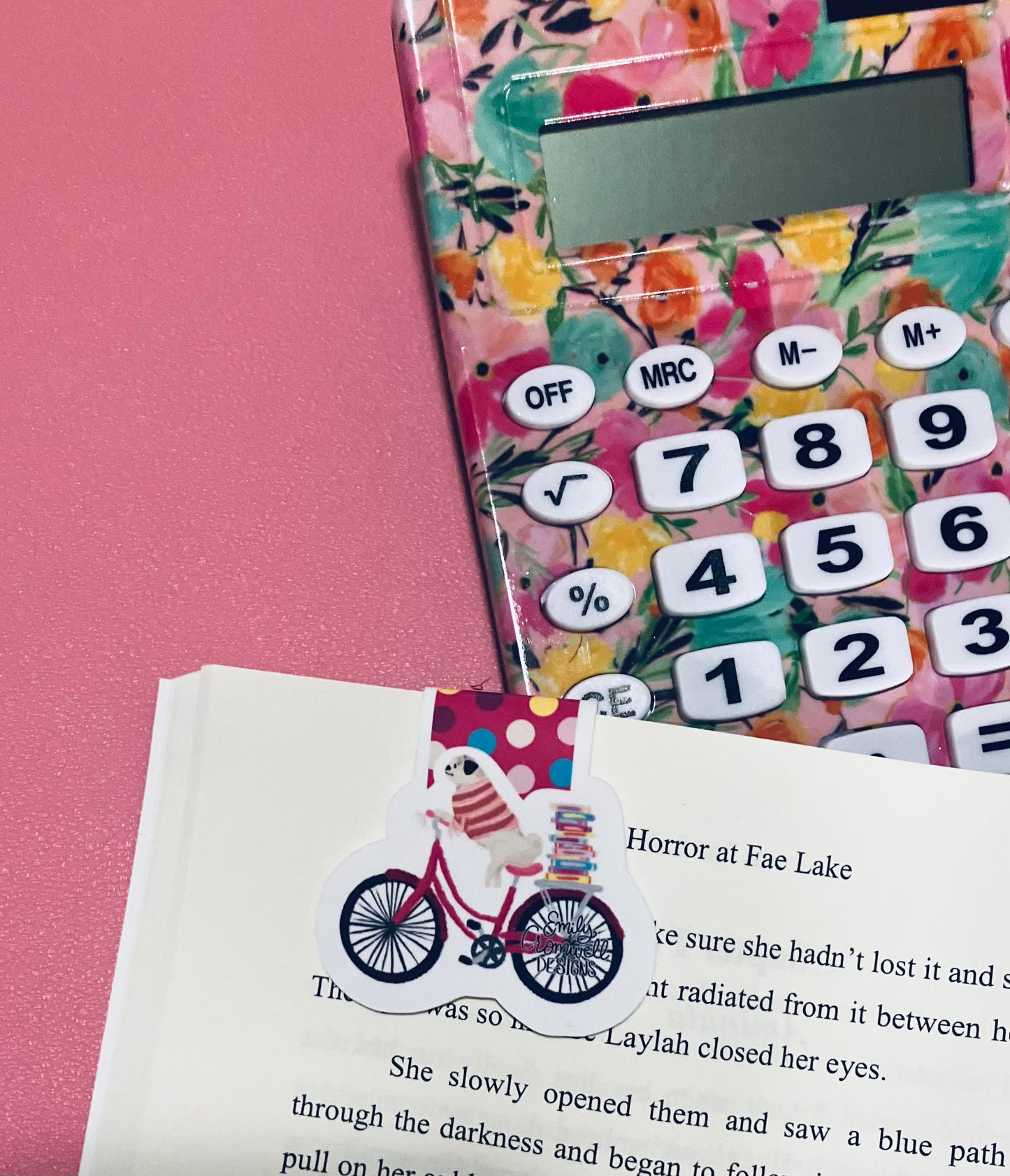 Bookish Pug Magnetic Bookmark