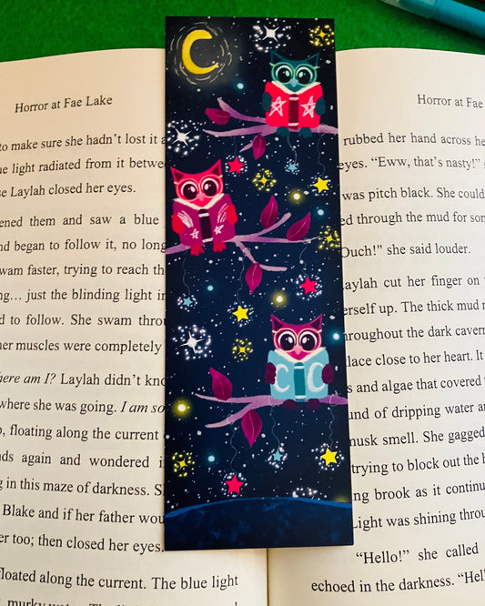 Reading Owls Bookmark
