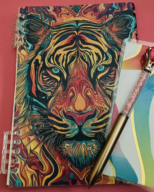 Vibrant Tiger Notebook