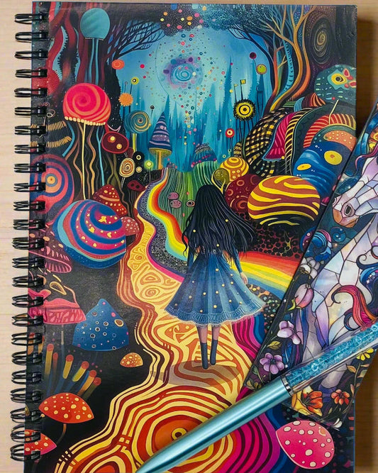 Fairyland Spiral Notebook