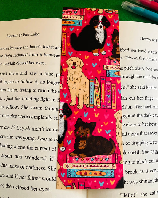 Bookish Dogs Bookmark