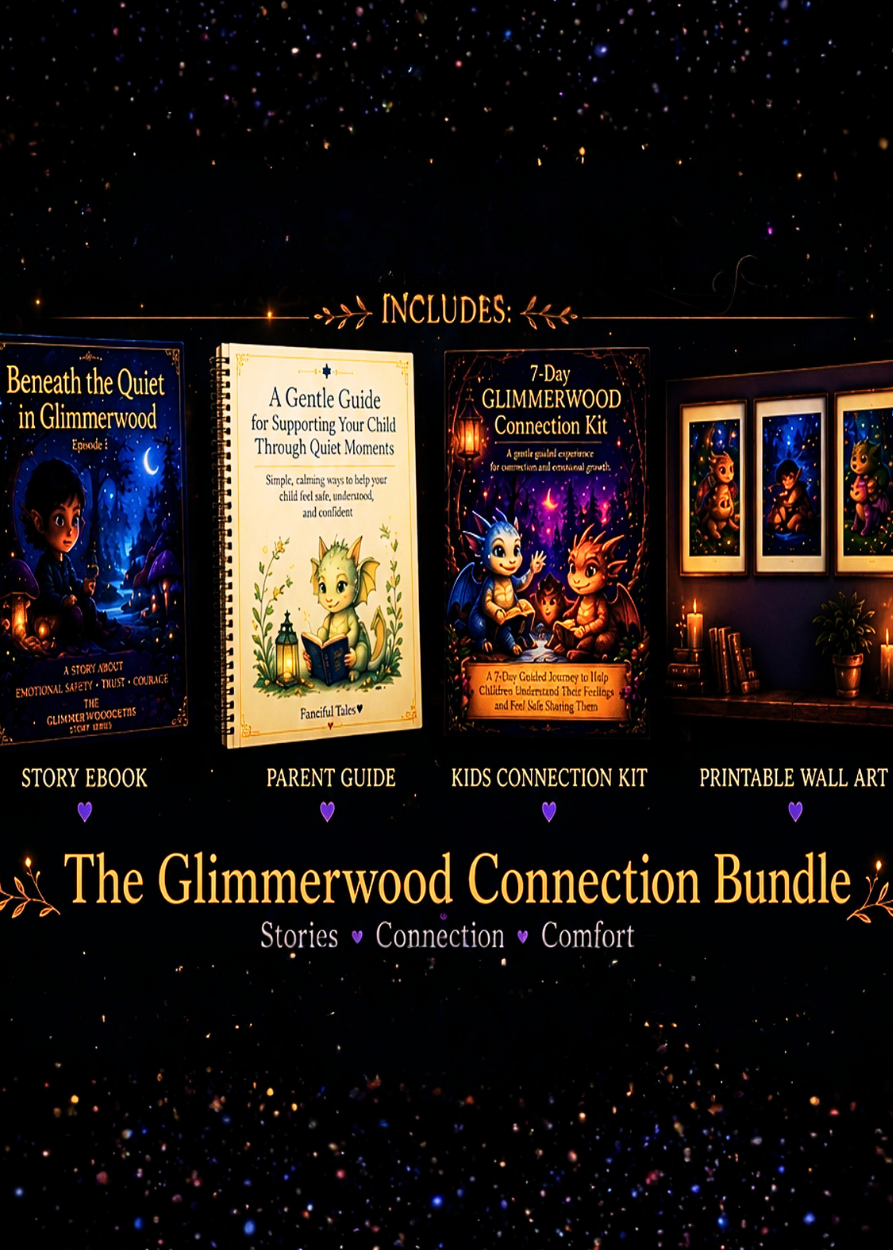 The Glimmerwood Connection Bundle | A Gentle Emotional Wellness Kit for Kids & Families