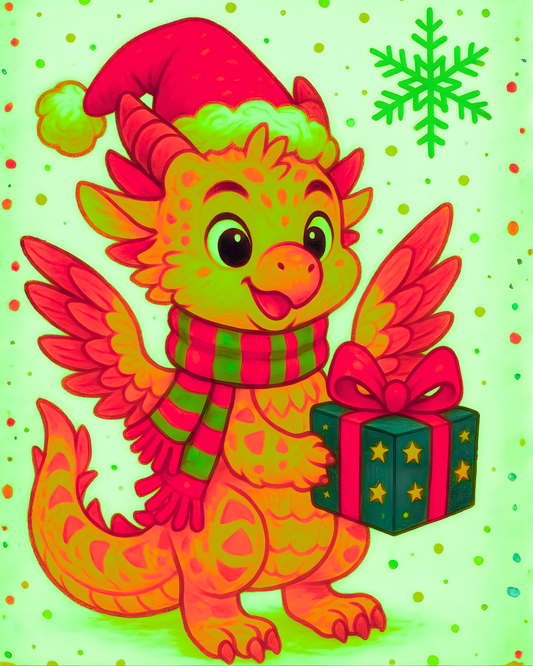 Christmas Birdie Wall Art