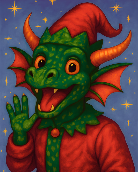 Christmas Elf Wall Art