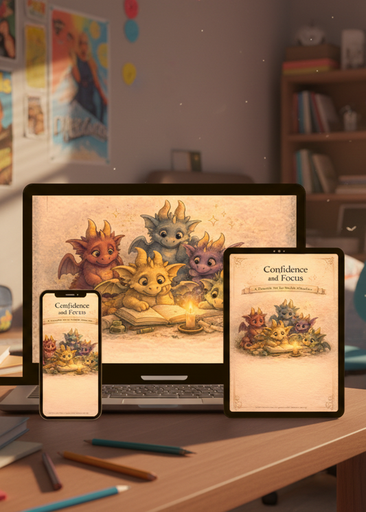 Confidence & Focus Printable Kit for Middle Schoolers