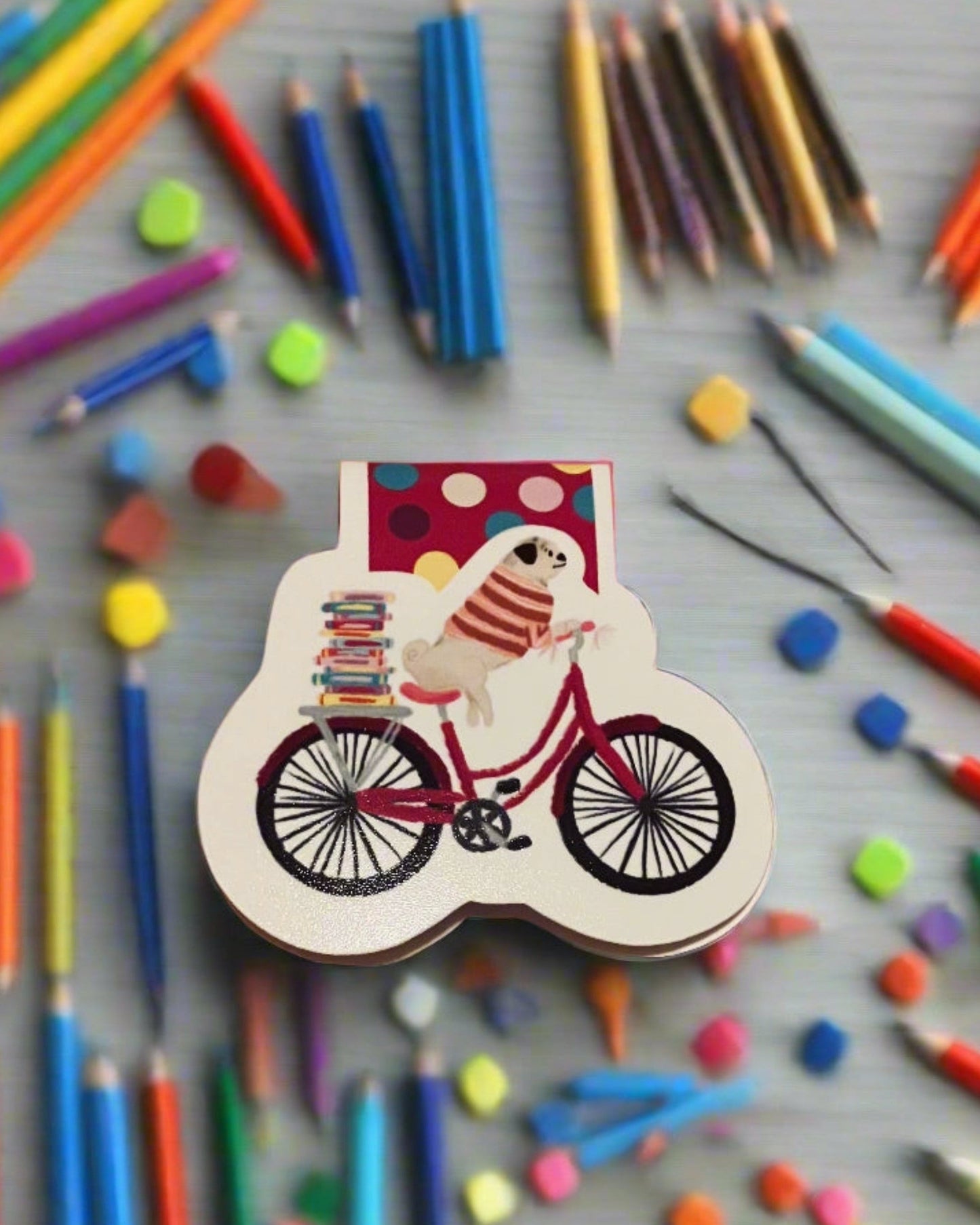 Bookish Pug Magnetic Bookmark