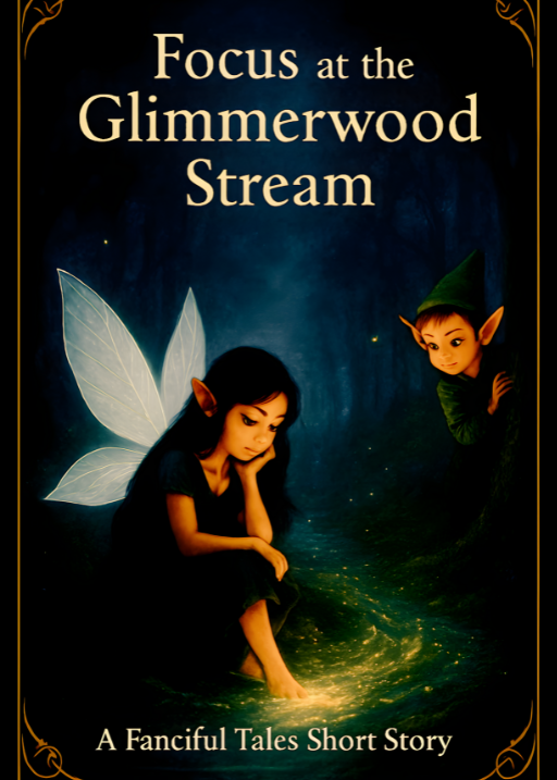 Focus at Glimmerwood Stream — A Fanciful Tales Encouragement eBook