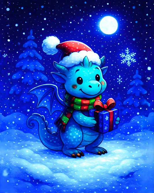 A Snow Gift Wall Art