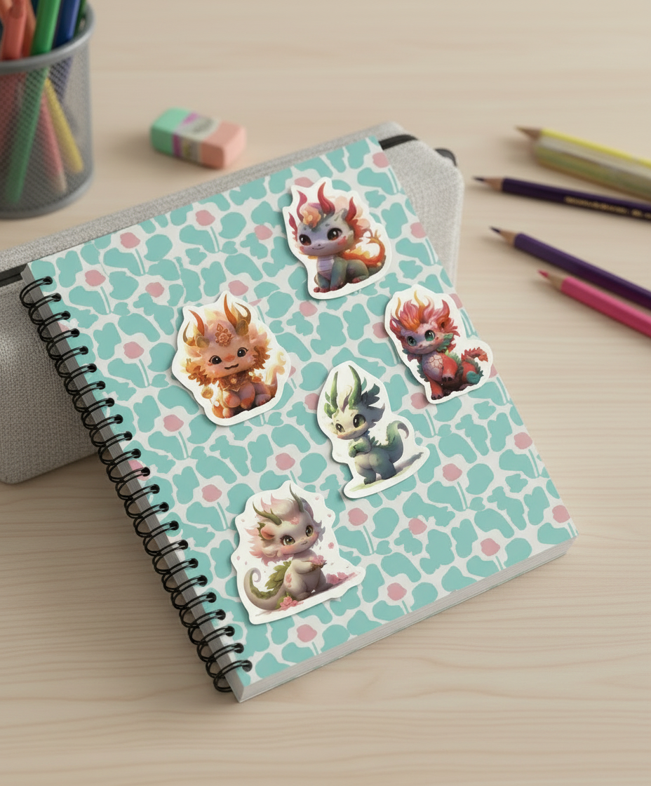 Magical Creatures Sticker Pack